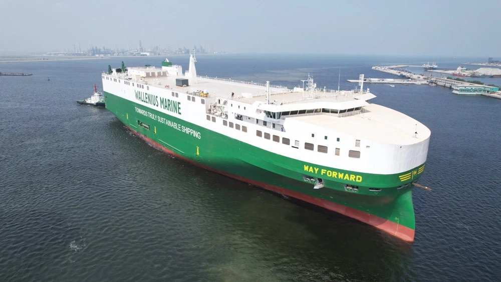 Wallenius Marine’s new vessel Way Forward enters service